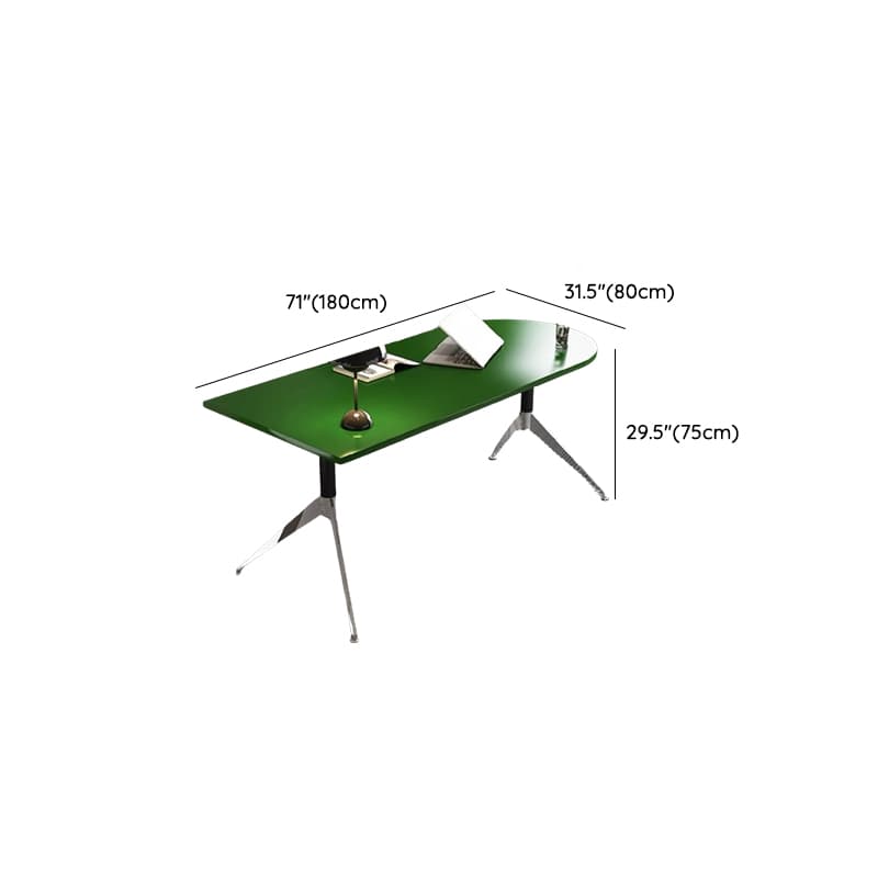 Art Deco Olive Green Reclaimed Wood Table, Standard Height, Fixed Mechanism, Seats 4 or 2 - image 34
