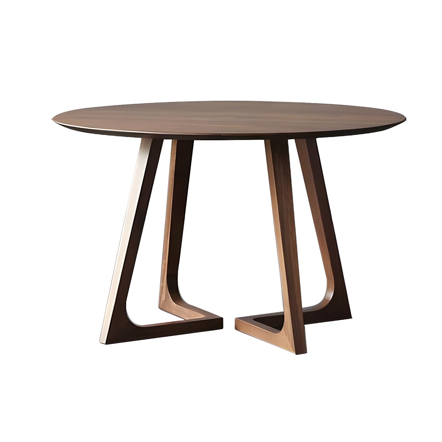 Round Dining Room Table Set 1/2/4 Pieces Modern Solid Wood Dining Room and Arm Chairs - image 5