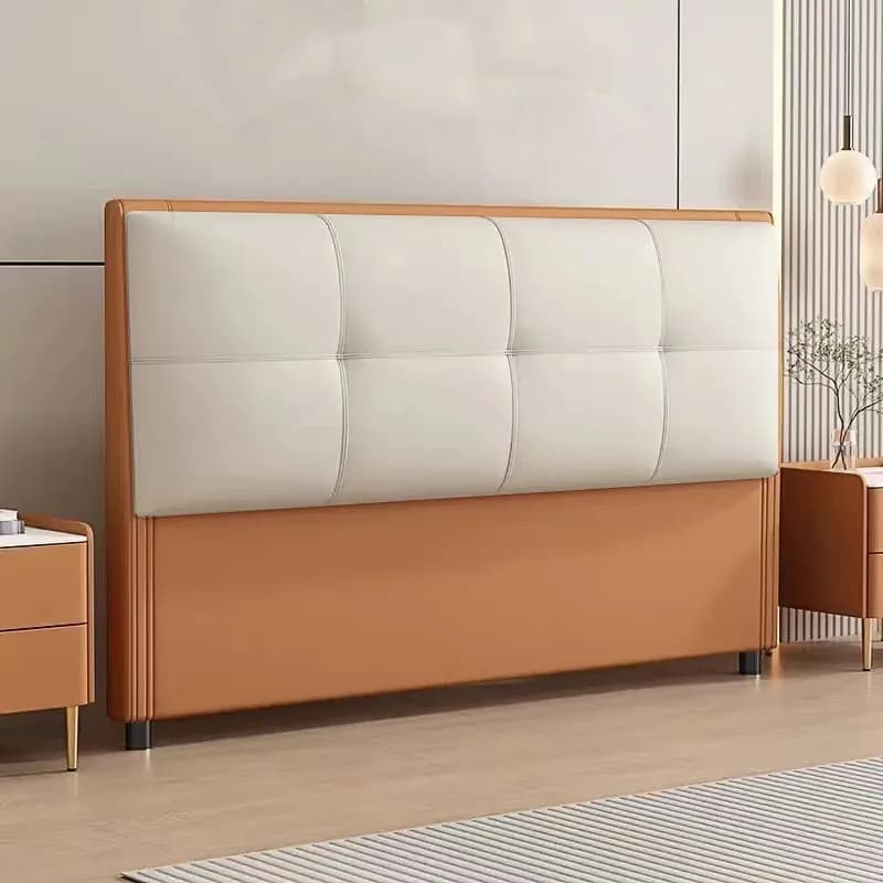 Simplistic Style Panel Headboard with No Distressing, Piled Tufted Rectangular Design for Twin/Queen/Full Bed, Featuring Sponge Upholstery and Standard Height - image 6