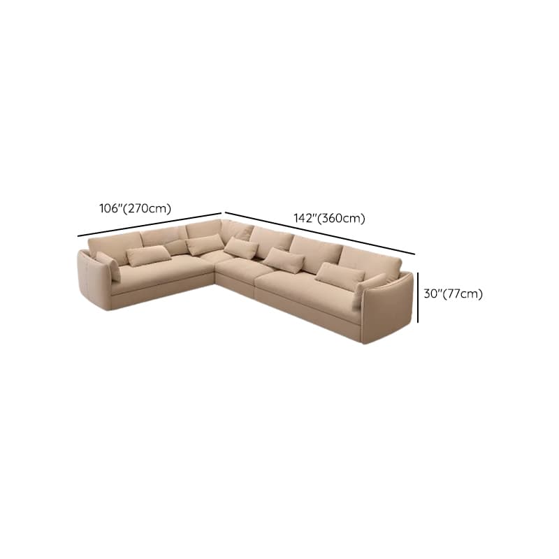 Straight/L-Shape Horizontal/Right Ink/White Sofa Couch/Sofa Recliner with Concealed Support for Drawing Room - image 9