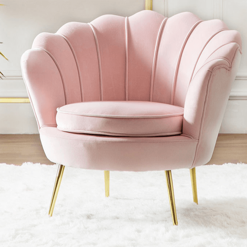 Magenta/Olive Green/Cerulean Single Sofa/Loveseat with Sloped Arms Sitting Room - image 14