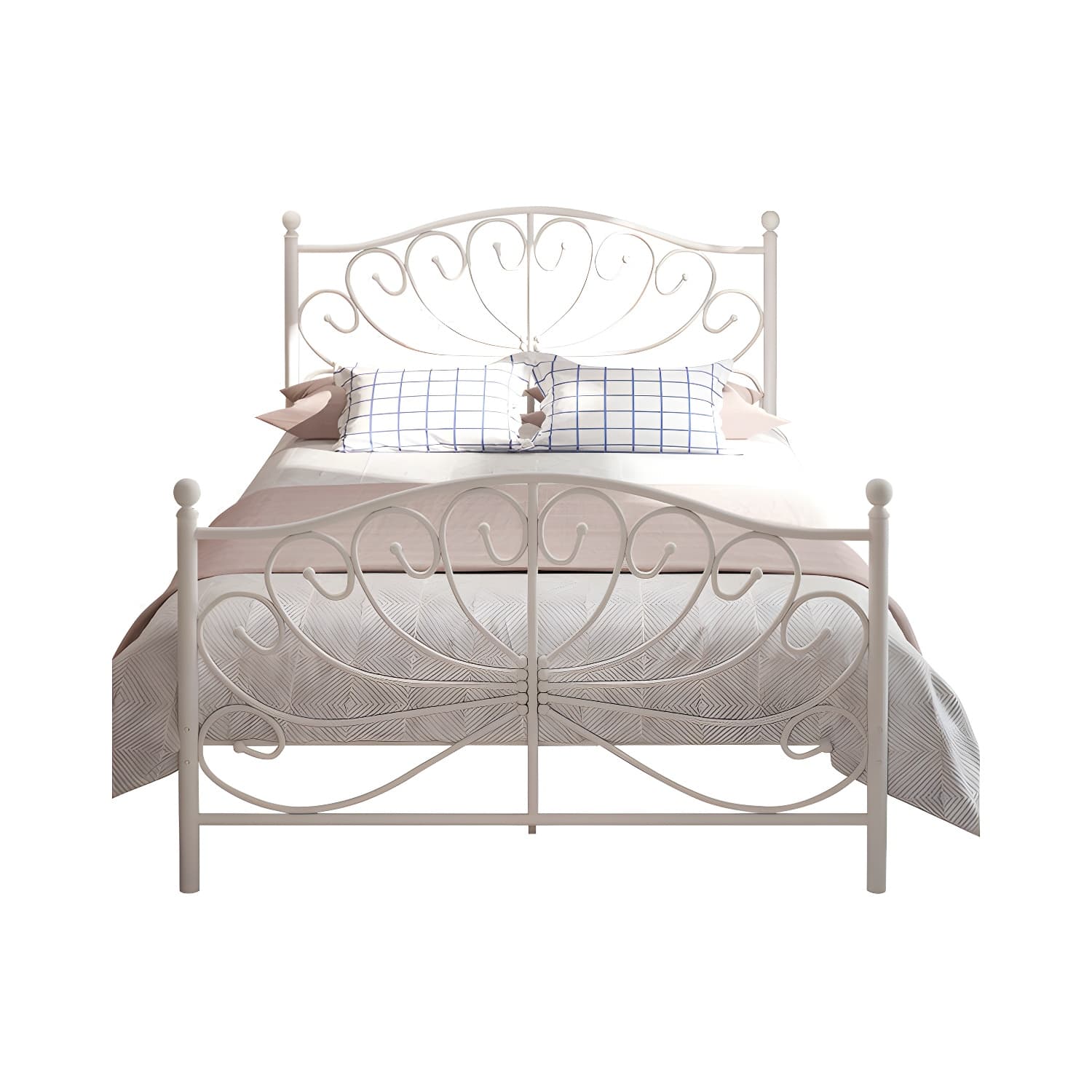 Metal Wire-Grid Bed with 6 Legs Open-Frame Low Profile Bed Frame - image 7