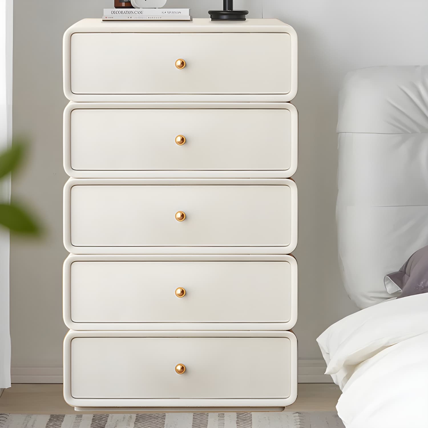 Modern Light Wood Dressers with Solid Wood Construction and Soft-Close Drawers - image 16