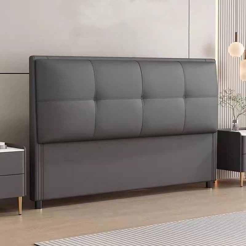 Modern Simple Style Panel Headboard with No Distressing, Piled Tufted Rectangle Design for California King/King/Queen Bed, Featuring Sponge Upholstery and Standard Height - image 4