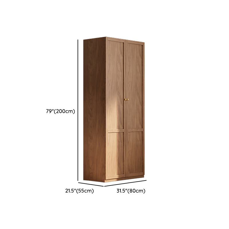 Trendy Unfinished Color Engineered Wood Unattached Armoire Cabinet - image 11