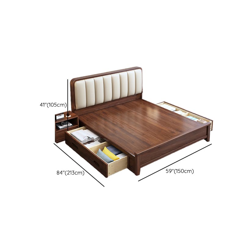 Solid Color Storage Included with 2 Storage Boxes and Natural Wood for Living Room - image 12