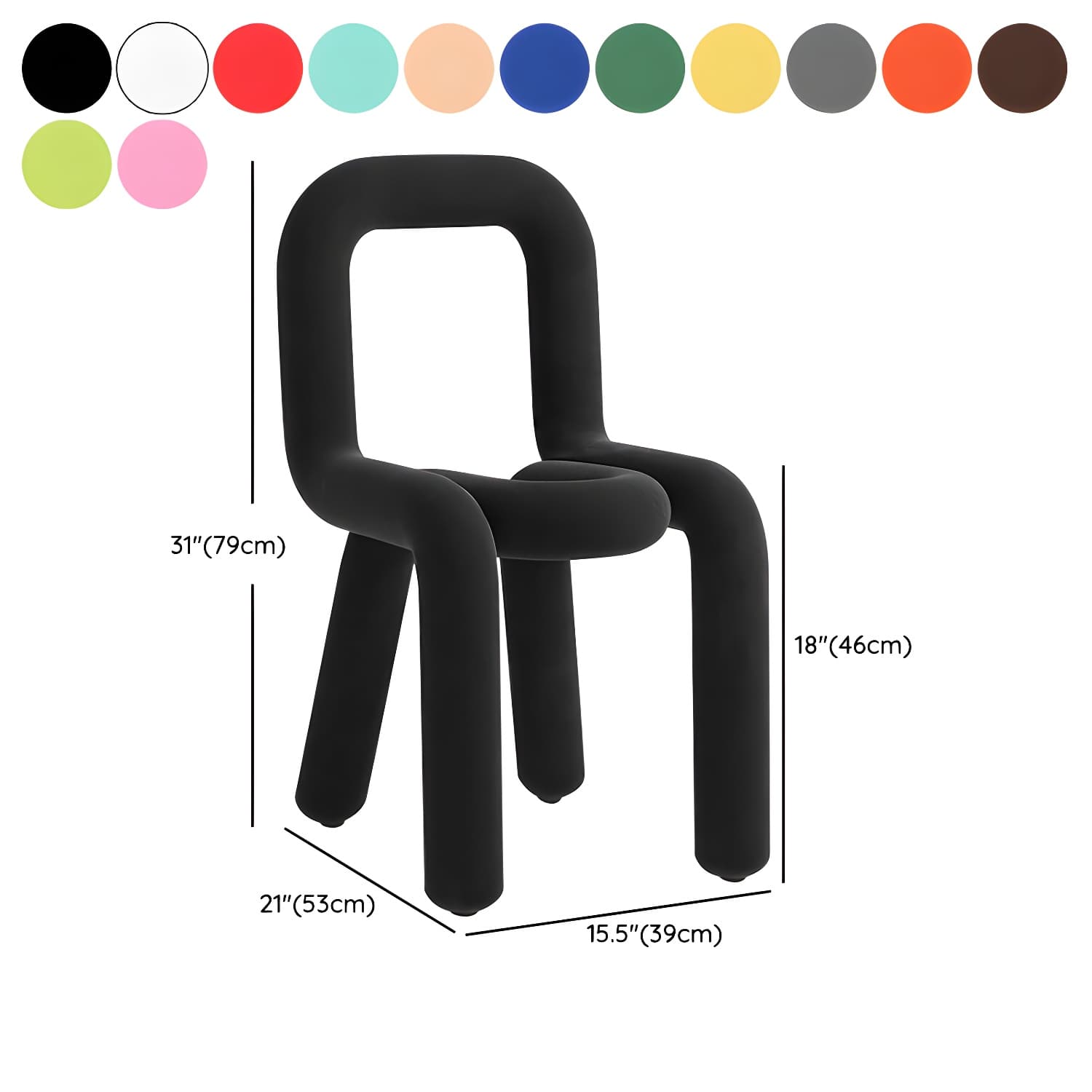 Scandinavian Style Velour Side Chair with Open Back and Metal Legs for Kitchen & Dining - image 25