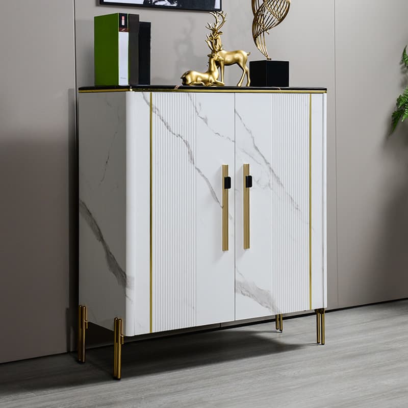 Luxurious Unattached Accent Cabinet with Moisture-proof Reclaimed Wood