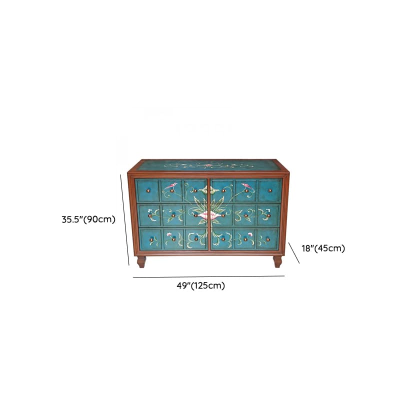Modern Simple Style Timber Double Dresser/Semainier/Bachelor Chest with 6 Drawers/5 Drawers/3 Drawers Horizontal/Vertical - image 29