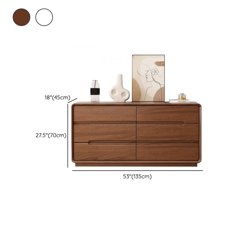 Trendy Raw Wood Horizontal/Vertical Bachelor Chest with 5 Drawers/4 Drawers/6 Drawers - image 17