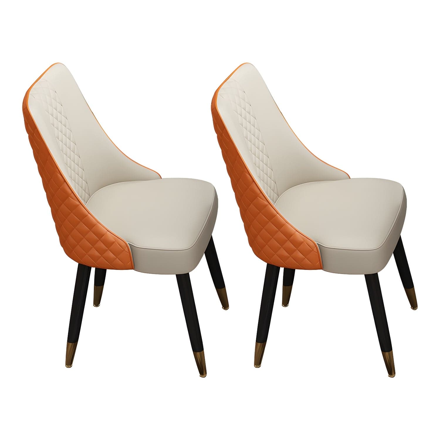 Scandinavian Style Wood Side Dining Chairs Dining Room Solid Back Chair - image 10