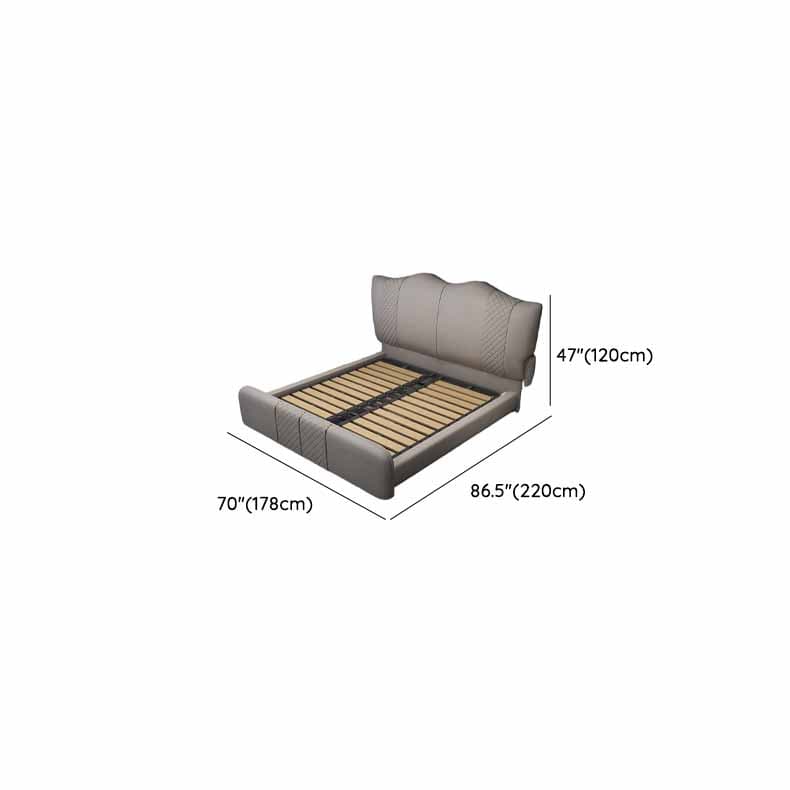 Grey Solid Color Storage Included/Pallet Bed Frame with 3 Storage Boxes and Pine Wood for Living Room - image 9