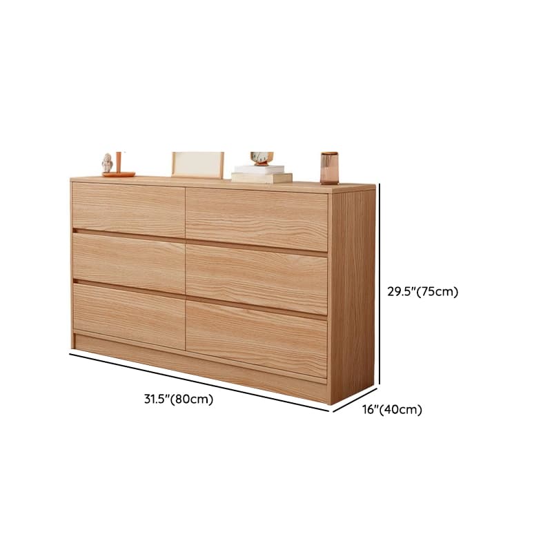 Natural Simple Cube for Parlor Console Dresser/Bachelor Chest/Lingerie Chest - image 8