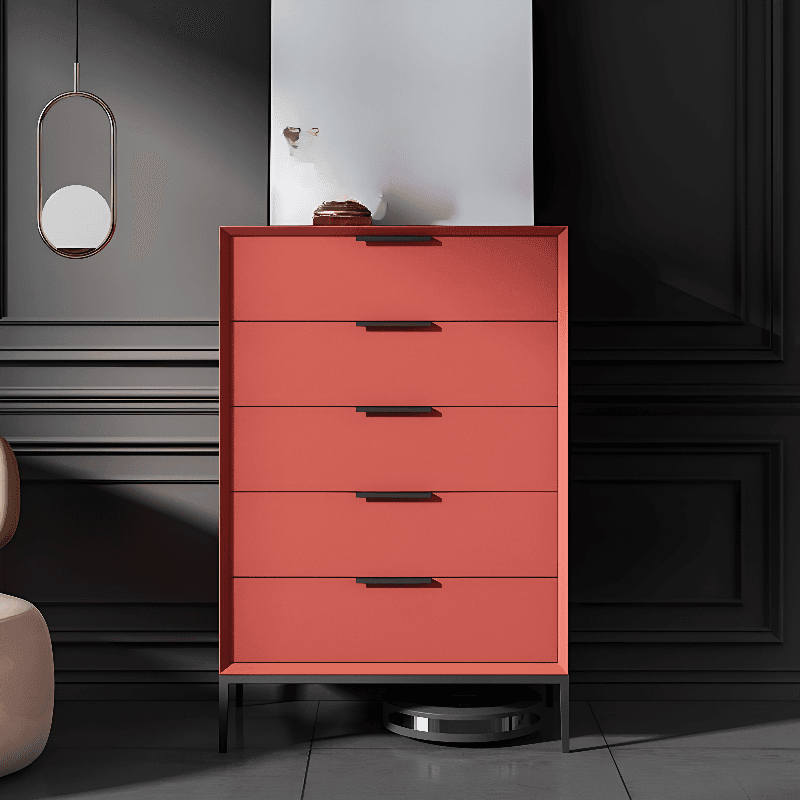 Modern Solid+Engineered Wood 5 Tiers/3 Tiers/4 Tiers Double Dresser/Semainier/Bachelor Chest - image 8