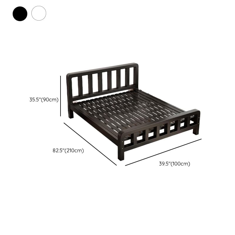 Solid Color Steel Slat Bed for Living Room - image 20