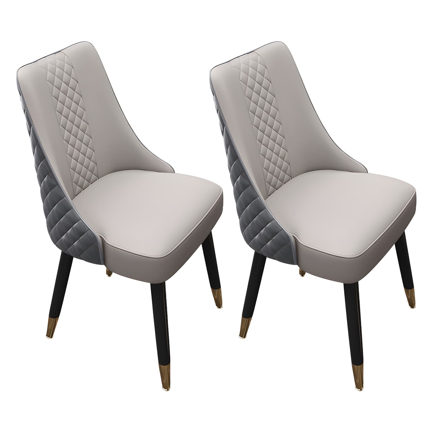 Scandinavian Style Wood Side Dining Chairs Dining Room Solid Back Chair - image 6