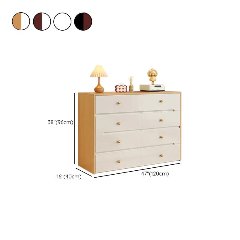 Simple Reclaimed Wood Double Dresser/Bachelor Chest with 6/8/5 Drawers in Horizontal/Vertical Orientation - image 21
