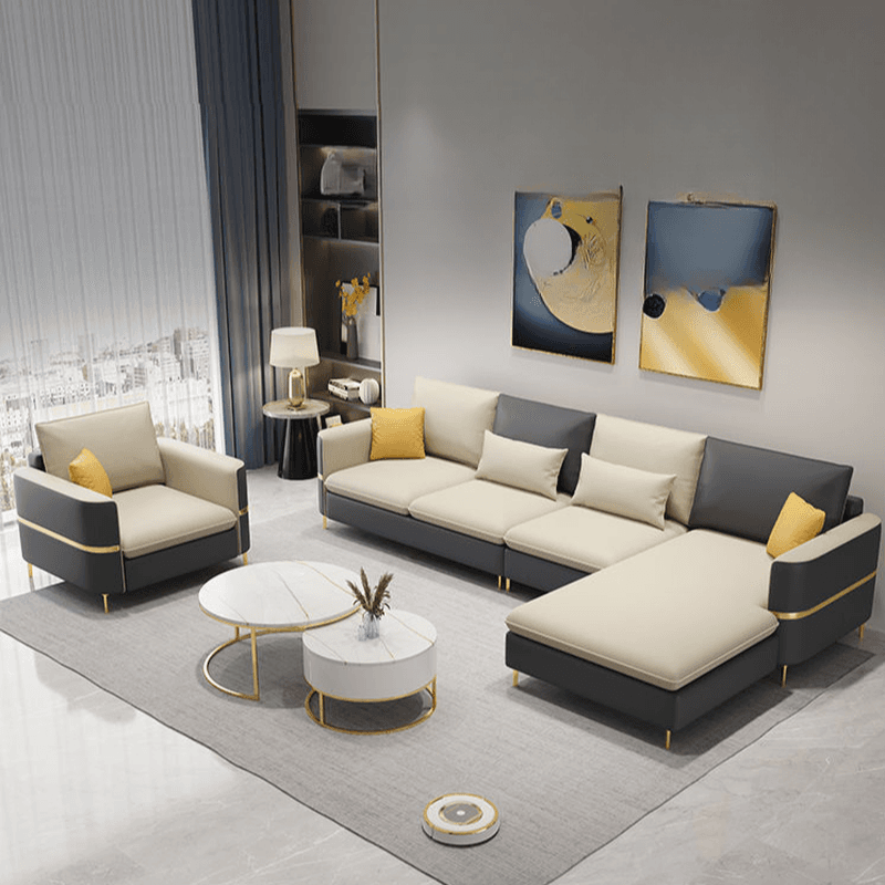 5-seater/1-seater L-Shape/Straight Right/Horizontal Sofa Recliner/Sofa Couch - image 3