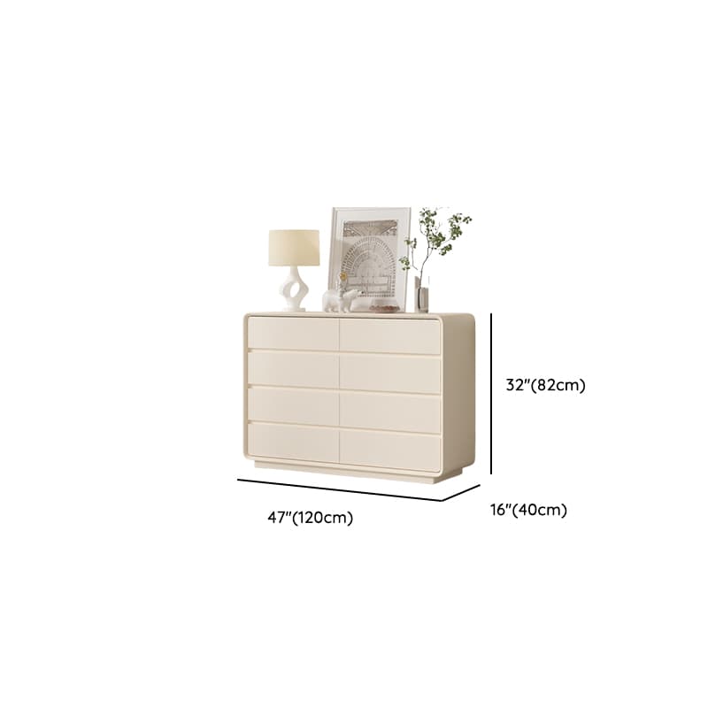 Chalk Casual Particle Board Wood Bachelor Chest/Console Dresser/Semainier with 5 Drawers/3 Drawers/4 Drawers Vertical/Horizontal - image 6