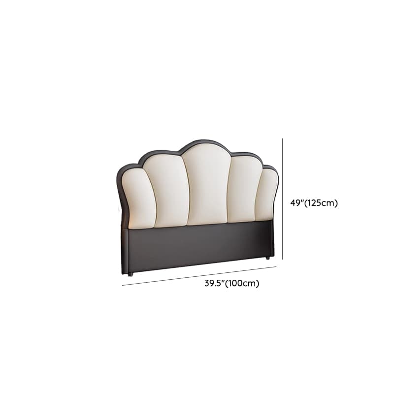 Modish No Distressing Timber Panel Headboard for King/Queen/Full Bed with Sponge Upholstery, Free-standing Installation, and Standard Height - image 16