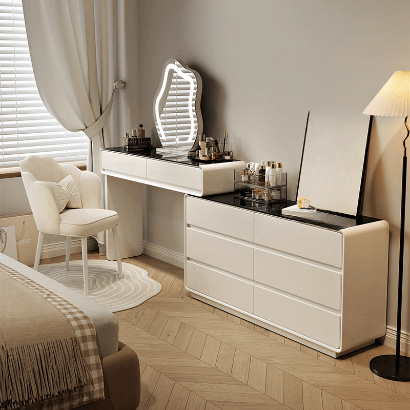 Vanity Set with Lighting, Scalable, and Push-Pull Features - image 5