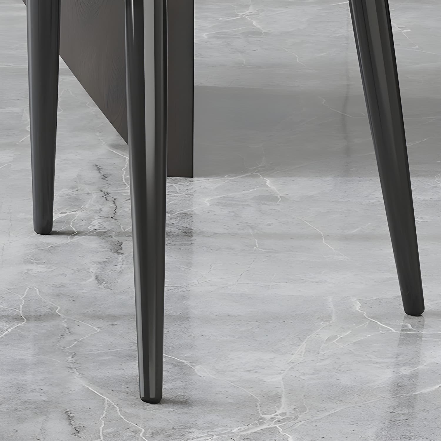 Fabric Dining Chair Modern Parsons Armless Chair for Dining Room - image 16