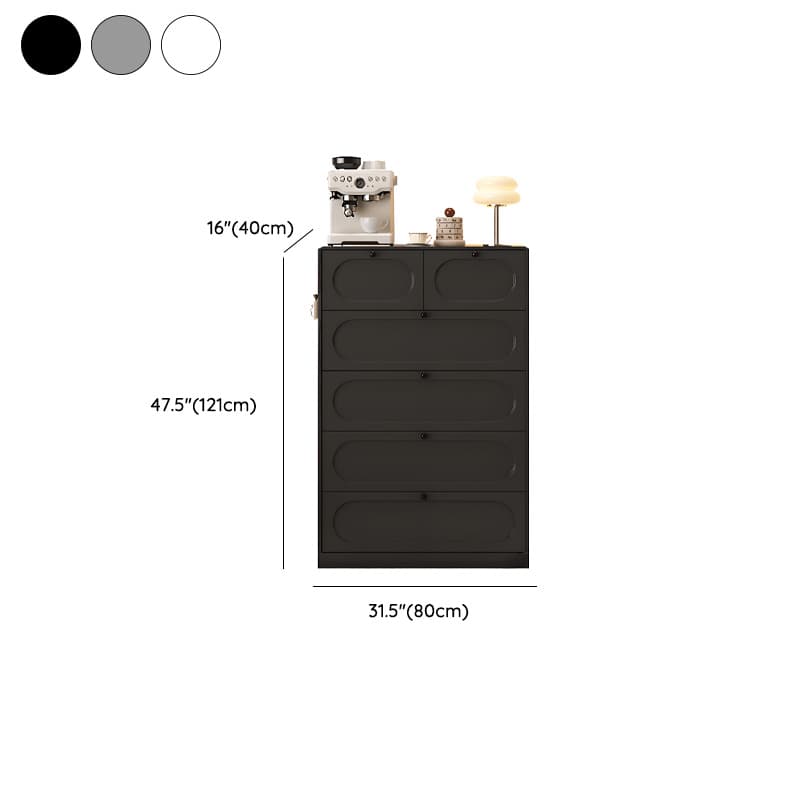 Simplistic Steel Lingerie Chest in Vertical Orientation - image 23