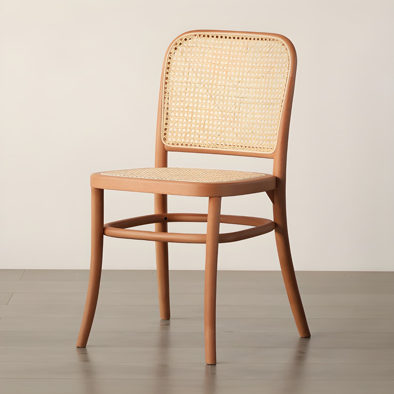 Traditional Style Dining Chair Solid Wood Cane Back Dining Room Chair - image 11
