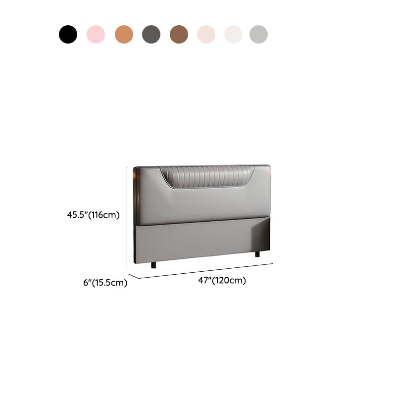 Simplistic Panel Headboard in Pine Wood with No Distressing, Rectangular Shape for King/Queen/Full Bed, Featuring Sponge Upholstery and Standard Height - image 13