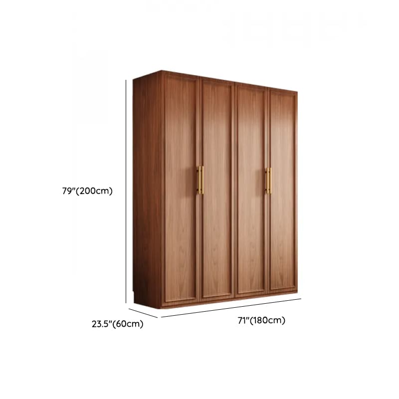 Acorn Minimalist Wooden Independent Wardrobe Closet with Soft Close Drawer, Soft Close Door, and Interior Shelves - image 9