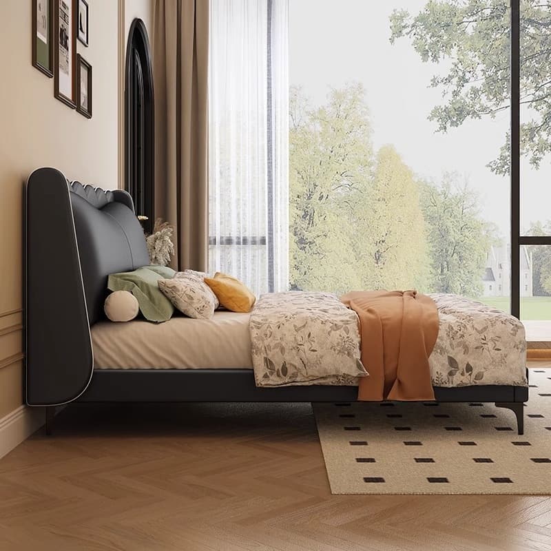 Solid Color Storage Bed/Platform Bed with 2 Drawers in Pine Wood for Living Room - image 4