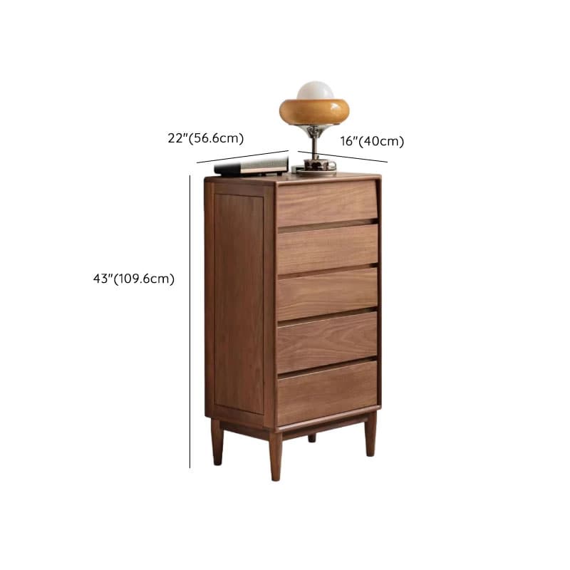 Modish Horizontal/Vertical Cocoa Double Dresser/Lingerie Chest in Raw Wood with 5 Drawers/7 Drawers/6 Drawers - image 9