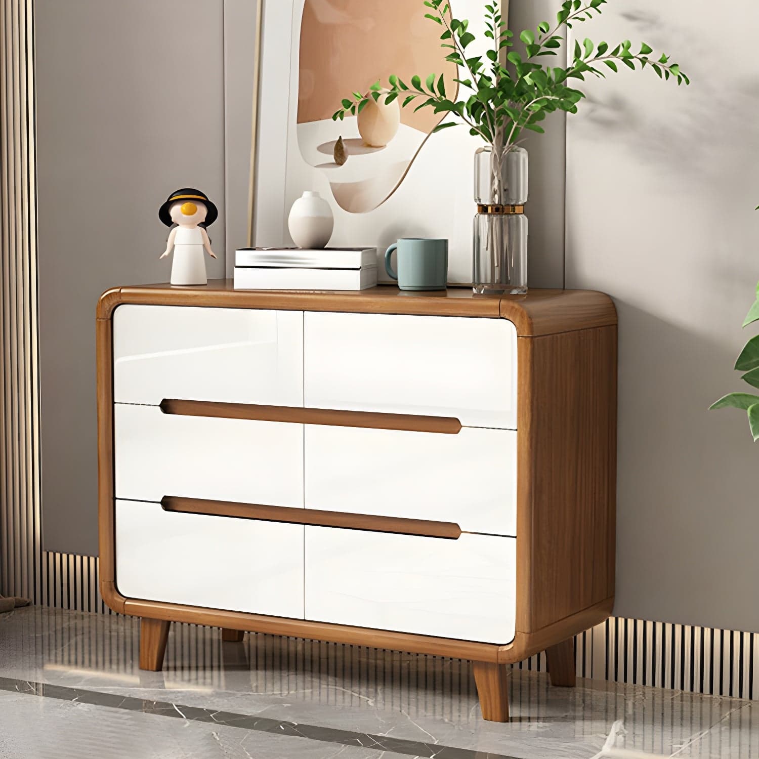 Traditional Wood Dressers with Drawers and Soft Close Glides - image 5