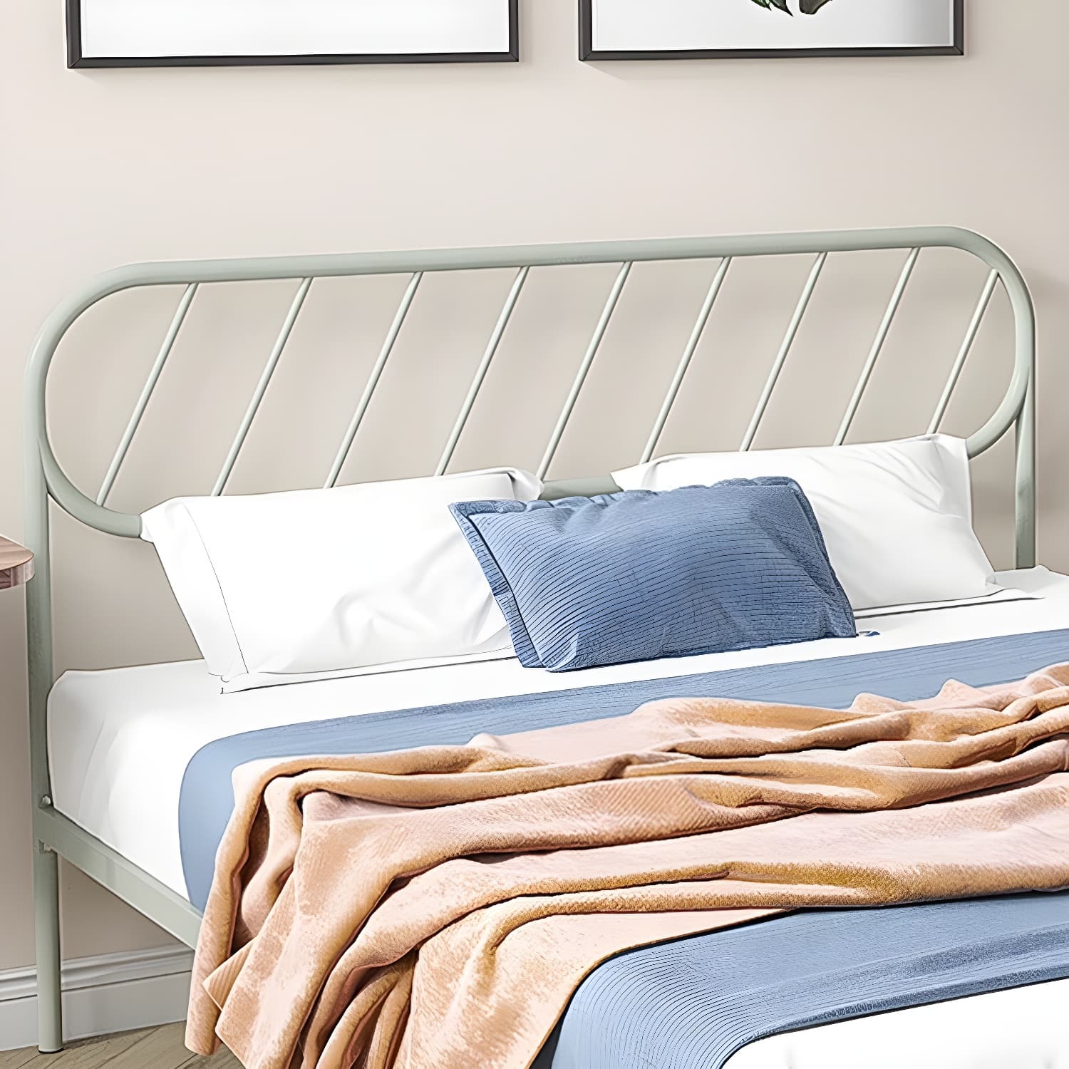 Modern Simple Style Open-Frame Panel with Metal Frame and Leg - image 11