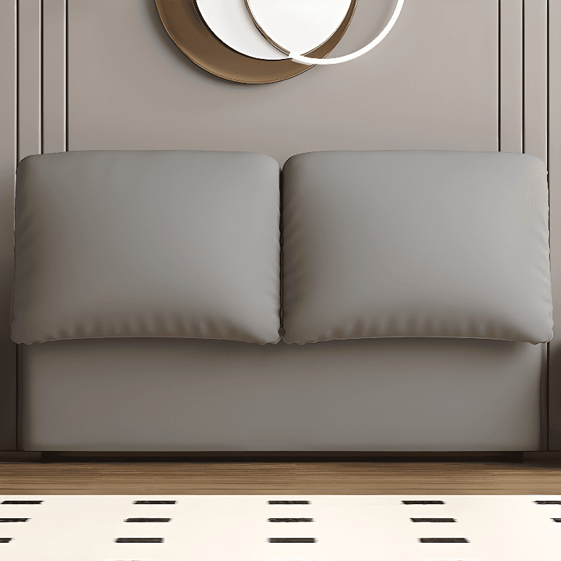 Modish Style Panel Headboard in Pine Wood with No Distressing, Rectangle Shape for Twin/Full/King Bed, Cotton Upholstery Fill, Standard Height - image 6
