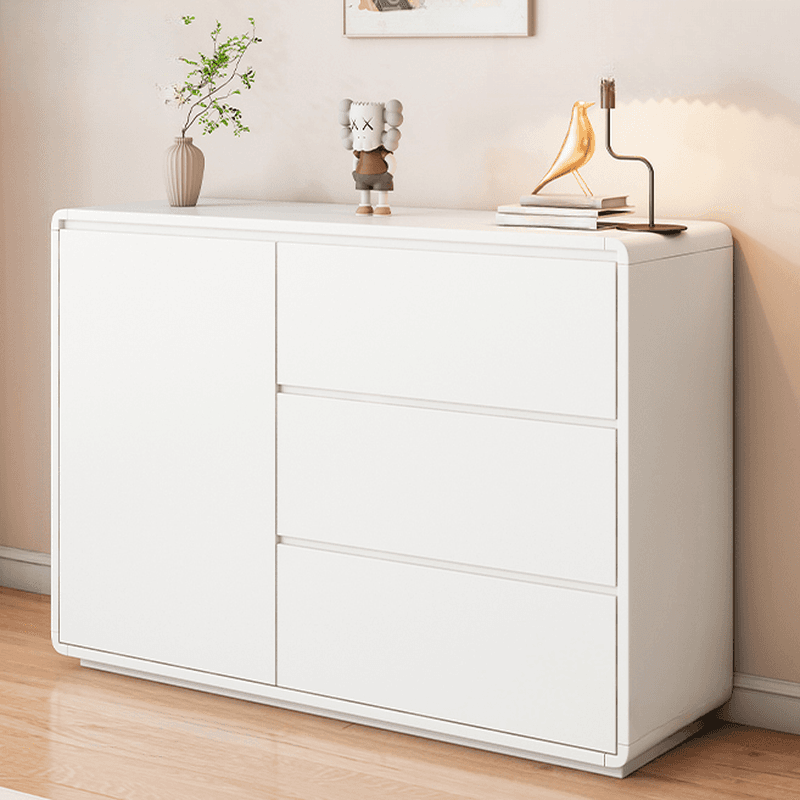 Contemporary Sideboard with 3 Drawers, Closet, Standard/Wide/Narrow Sizes, 1 Shelf, Kitchen Cupboards, and 2/3/Single Doors - image 5