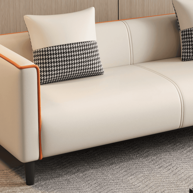 Trendy Water Resistant Standard Sofa/Loveseat with Pillow Back in Dark Gray/Dark Blue/Sage, Arm Included, 2 People/Seats 3/4-seater, 2 Pillows - image 12