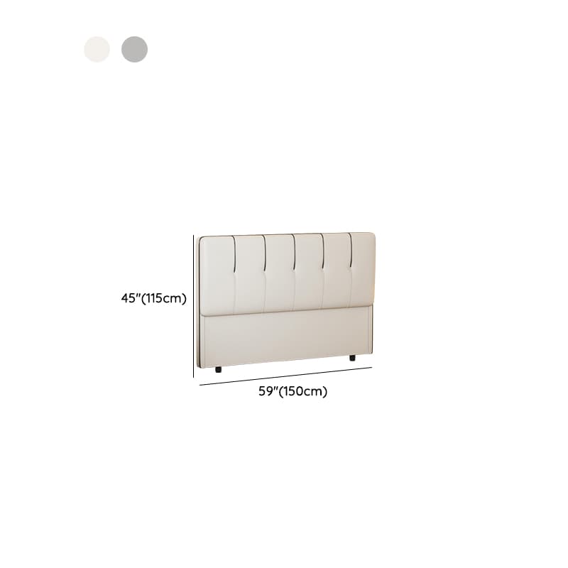 Modish No Distressing Button-tufted Panel Headboard in Rectangle Shape for King/Queen/Full Bed with Sponge Upholstery Fill and Standard Height - image 10