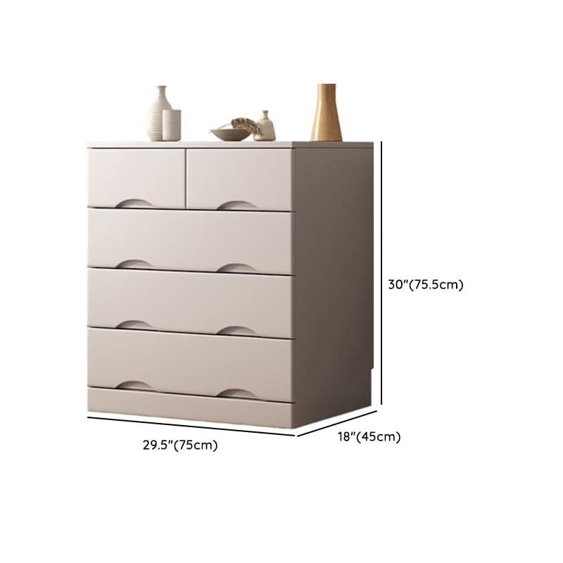 Light Gray Simple Cube Console Dresser for Parlor - image 9
