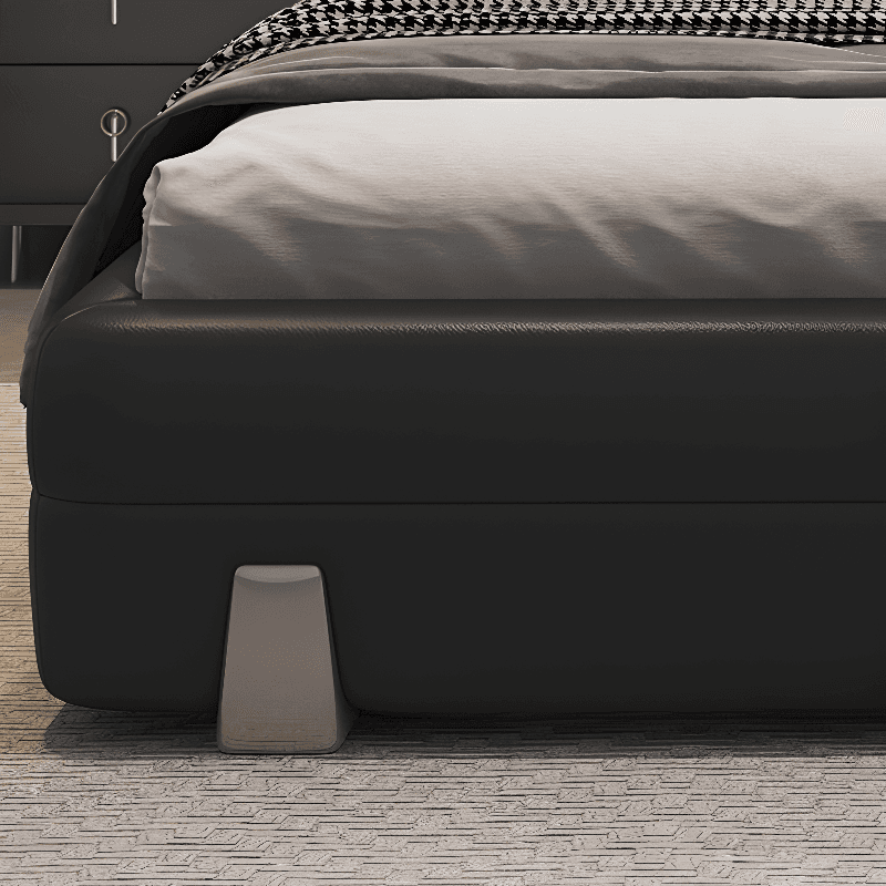 Solid Color Storage Bed/Platform Bed with Pine Wood Frame for Living Room - image 3