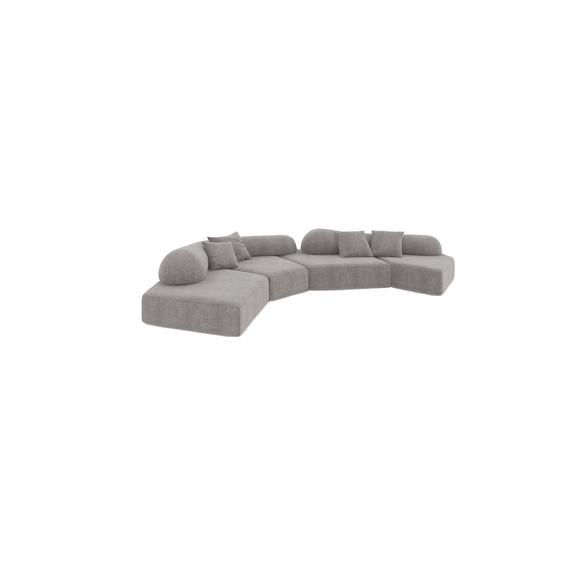 L-Shape/Straight Sofa/Corner Sectional with Left/Horizontal Orientation and Button-tufted Detail