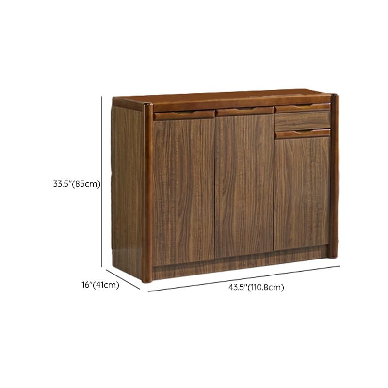 Vintage Style Wood Buffet Sideboard with Cabinets and Drawers - image 24