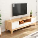 Color Natural Wood/White