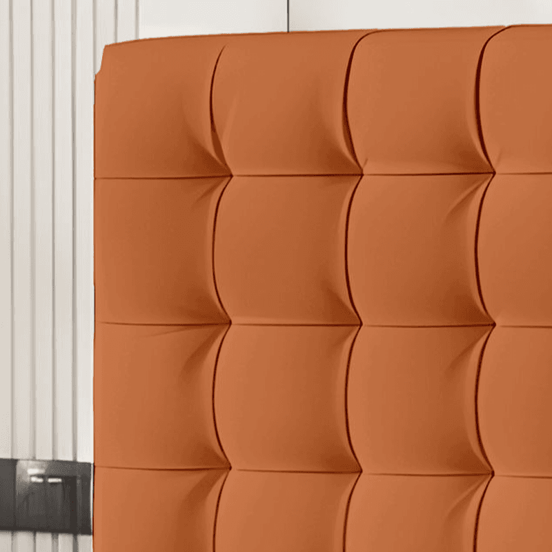 Modish No Distressing Button-tufted Panel Headboard in Rectangle Shape for King/Queen/Full Bed with Sponge Upholstery Fill and Standard Height - image 13