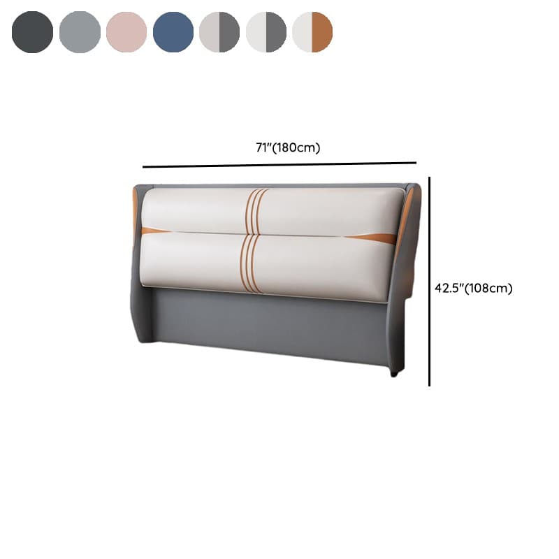 Simple Full(54"W x 75"L) Free-standing Standard Panel No Distressing With Legs in Wood/ Upholstery and Sponge - image 21