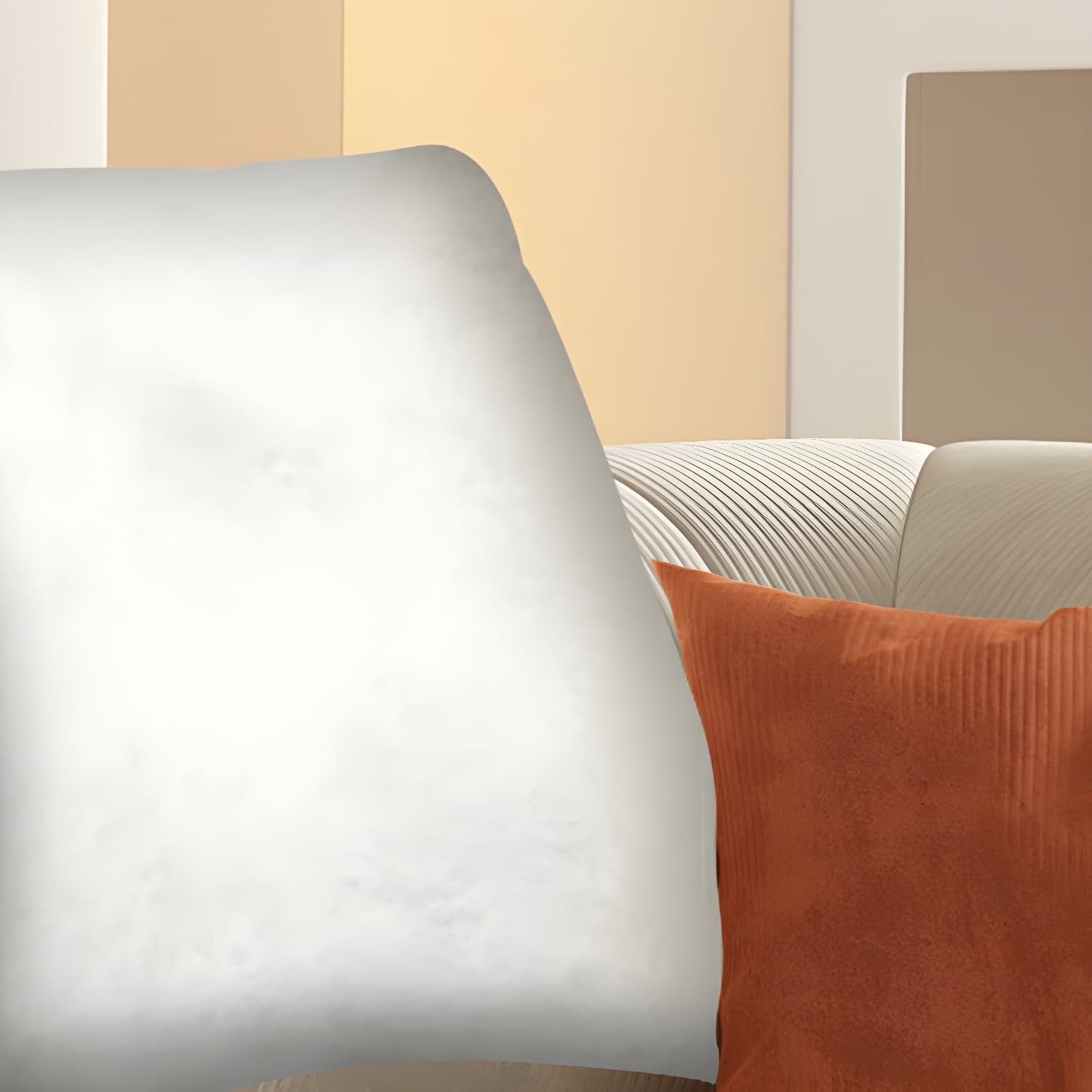 24.8" High Sofa with Tight Back Square Arm Corduroy for Apartment - image 18