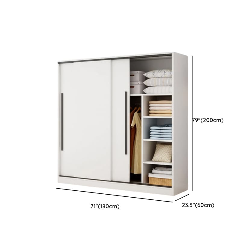 Chalk Modish Wood Dressing Station Soft Close Drawer Soft Close Door Interior Shelves - image 11