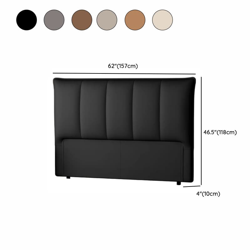 Standard（36-55“） Full(54"W x 75"L) Rectangle Free-standing Standard Upholstered Headboard Panel With Legs with Sponge Cushion in a Simple Style - image 12