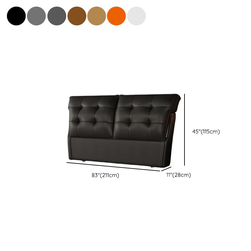 Art Deco Style Panel Headboard with No Distressing, Decorative-stitched Tufting, Rectangle Shape for Queen/Full/Twin XL Bed, Sponge Upholstery Fill, Standard Height - image 17