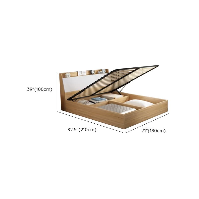 Natural Color Solid Color Storage Included for Bedroom - image 11